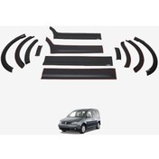 Resim Volkswagen Caddy 2010-2015 Uyumlu Yedek Parça Dodik Set 12 Parça Uzun Şase Çift Sürgü 