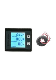 Resim Geeksen Ac 80-260v 100a Dijital Ekran Panel Metre Voltmetre Ampermetre Güç Enerji Ölçer 