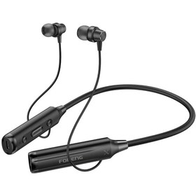 Resim FONENG BL38 Digital Display Neckband Bluetooth Earphone BL38 boyun bantlı bluetooth kulaklık 
