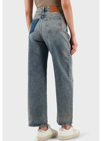 Resim Armani Exchange Bayan Kot Pantolon Xw000100 Af14483 Mb001 Bej Bej 