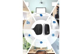 Resim Kablosuz Kapı Zili, Pilsiz Kablosuz Zil,kapı Zili Uzaktan Kumandalı,zil, Kablosuz Ev Zili Seti, Su Geçirmez, Kablosuz Ev Zili, 500 Metre Menzil, 38 Zil Sesi, 4 Ses Seviyesi ve LED Flaş, Siyah 