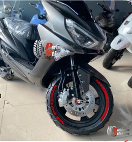 Resim Performance Stickers Lastik Yazısı Scooter Stiker BRIDGESTONE Lastik Sticker 10-14inç Arası Motorsiklet Uyumlu 8adet 