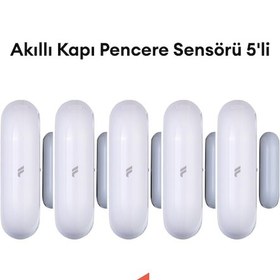 Resim Akıllı Kablosuz Kapı Pencere Sensörü 5'li Set 