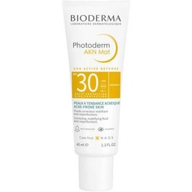 Resim Bioderma Photoderm AKN Mat SPF30 Matlaştırıcı Güneş Koruyucu Krem 40 ml 