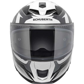 Resim Schuberth S3 Kapalı Motosiklet Kaskı Thunder White 