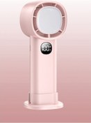 Resim Mini Yüksek Hızlı Usb Taşınabilir El Tipi Vantilatör Pembe, Gece Lambası S26 100 Takım Taban Gönder + Trendi Topla 