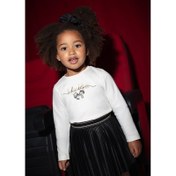 Resim Mayoral Uzun Kollu Kız Çocuk Tokalı T-shirt 4008 (25K4008) 