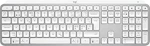 Resim Logitech MX Keys S – Açık gri, İskandinav QWERTY düzeni 