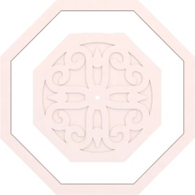 Resim Motifpiyer Tavan Lamba Göbeği 54-Sekizgen-Dış-Çıtalı 