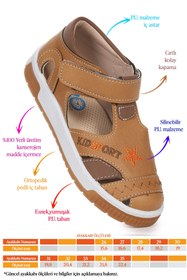 Resim Kiko Kids Foxy Erkek Çocuk Günlük Ayakkabı Taba 