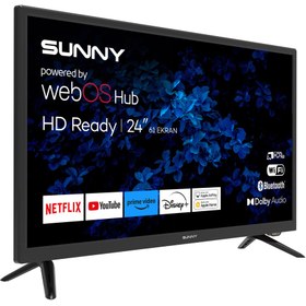 Resim Sunny 24 inç 60 Ekran webOS Smart LED TV (SN24LEDI262C-S) 12V Karavan, Kamp Mobil Taşımaya Uygun 