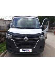 Resim Cappafe Renault Master Ön Kaput Koruyucu Rüzgarlık Deflektör Akrilik Abs 4mm Parlak Siyah 2019-> 
