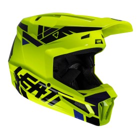 Resim Motosiklet kros enduro kaskı Leatt Moto 2.5 V25 Argon sarı fluo XL 