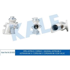 Resim Kale-351635 - Egr Valfı Opel Astra G Corsa C 1.7dtı 00 09 