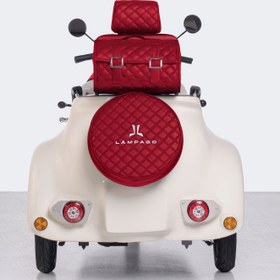 Resim Elektrikli Moped | Ivory Cherry - Lityum iyon - 60V 24 Ah 