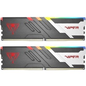 Resim Patriot Viper Venom Rgb 32gb 2x16gb Ddr5 7200mhz Cl34 Gaming Ram Bellek Pvvr532g720c34k 