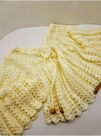 Resim Elizi Atölyesi Crop ( Krem El Örgüsü ) 
