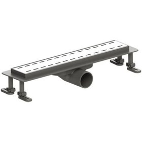 Resim Lineer Duş Kanalı 40 cm Paslanmaz Izgaralı Q50 