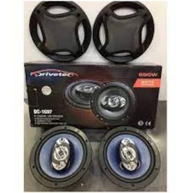 Resim Drivetec Dc-1697 Oto Kapı Kolon Hoparlör Kapaklı 16Cm 650Watt Şok 