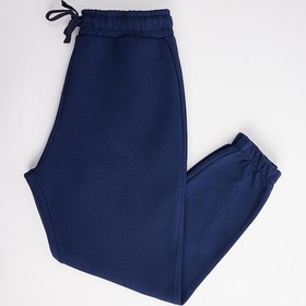 Resim Tudors Unisex Relax Fit Rahat Kesim Şardonlu 3 Cepli Lastikli Jogger Paça Lacivert Eşofman Altı-32645 Lacivert 