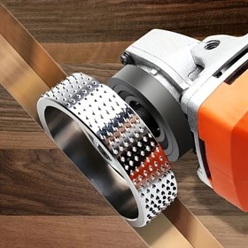 Resim 1 adet Ahşap Oyma Diski, Çapı 2.95 inç, Ahşap Taşlama Tekerleği Taşlama Şekillendirme Diski, Ahşap Zımparalama Oyma Aracı, Ahşap İşleme Açı Değirmeni Ek Parçası 