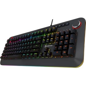 Resim Gamepower Starscream 60M Rgb Kırmızı Switch 60 Milyon Ingilizce Q USB Suya Dayanıklı Optik Mekanik Gaming Klavye 