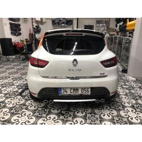 Resim Clio 4 Bagaj Üstü Spoiler Spoyler Plastik Boyasız 