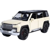 Resim Luxix Çocuk Oyuncak Araba 1:32 Byd U8 Alaşım Araba Modeli Beyaz 