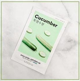 Resim Salatalık Özlü Yoğun Nemlendirme Sunan Yaprak Maske 1ad Airy Fit Sheet Mask Cucumber 