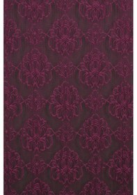 Resim Örümcek Model Mor Renk İp Perde Hazır Düğmeleri Dikilmiş İp Perde 300 270 Cm Mor 