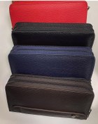 Resim İs Leather Çift Fermuarlı Cüzdan 