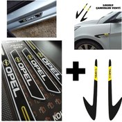 Resim Opel İnsignia Kapı Eşiği + Logolu Çamurluk Venti Set Diğer