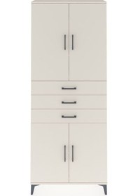 Resim Arges Dolap 4 Raflı 3 Çekmeceli 4 Kapaklı 88x30x221 Aytaşı-ay... Aytaşı 