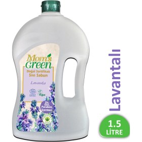 Resim Mom's Green Doğal Sertifikalı Lavanta Sıvı Sabun 1500 ML 