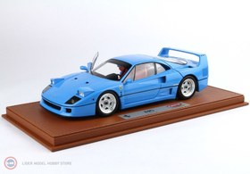 Resim 1:18 BBR 1987 Ferrari F40 Light Blue and silver rims 