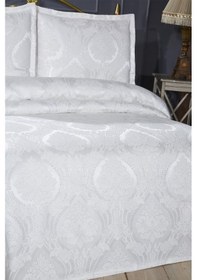 Resim Çeyiz Diyarı Ravon Şönil Çift Kişilik Yatak Örtüsü 230x250 Cm Krem Krem 