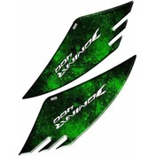 Resim Bajaj Dominar 400 2017 - 2022 Uyumlu Yan Pad 009 