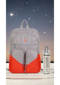 Resim U.s. Polo. Assn. Unisex Okul Çanta Seti Plset2410125020 Turuncu 