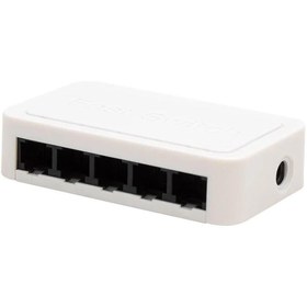 Resim POWERMASTER PM-17647 5 PORT 10\u002F100 MBPS ETHERNET SWITCH 