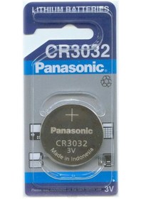 Resim Panasonic CR3032 3V Lityum Düğme Pil 
