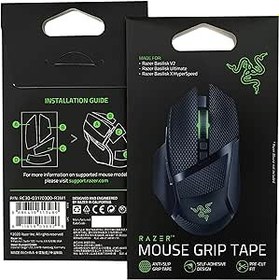 Resim Razer Basilisk Ultimate/Basilisk V2/Basilisk X HyperSpeed: Kaymaz tutma bandı - kendinden yapışkanlı tasarım - önceden kesilmiş 