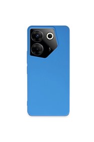Resim artlab Art Tecno Camon 20 Pro 5G Kılıf First Silikon - Mavi Lab 