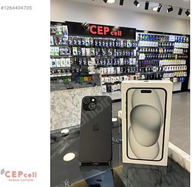 Resim Apple iPhone 15 İkinci El TR | 512 GB | Siyah 