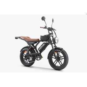 Resim Ape Ryder Mandrıll 1000w Elektrikli Bisiklet Ayna Çanta Ve El Gazı Siyah 
