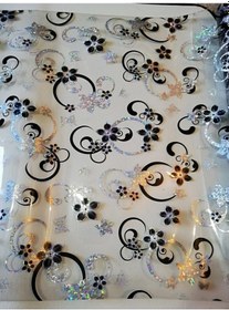 Resim Şeffaf Masa Örtüsü 1,7 Mm 80 Cm X 110 Cm Kalın Desenli Pvc Kaymaz (536994401)-Şeffaf-110 X 83 