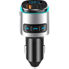 Resim Easyde BC41 Araç Için Hızlı Şarj Çift USB Kablosuz Bluetooth Uyumlu Mp3 Çalar Fm Verici - Siyah (Yurt Dışından) 