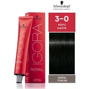 Resim Igora Royal Saç Boyası 60ml - 3.0 Koyu Kahve 