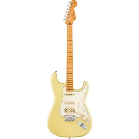 Resim FENDER Player Iı Stratocaster Hss Akçaağaç Klavye Hialeah Yellow Elektro Gitar 