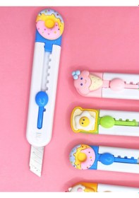 Resim Mini Şekilli Maket Bıçağı - Sevimli Kurabiye 