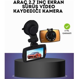 Resim Depomıx Hd Araç Kamerası 2.7 İnç Ekran G Sensor Destekli 